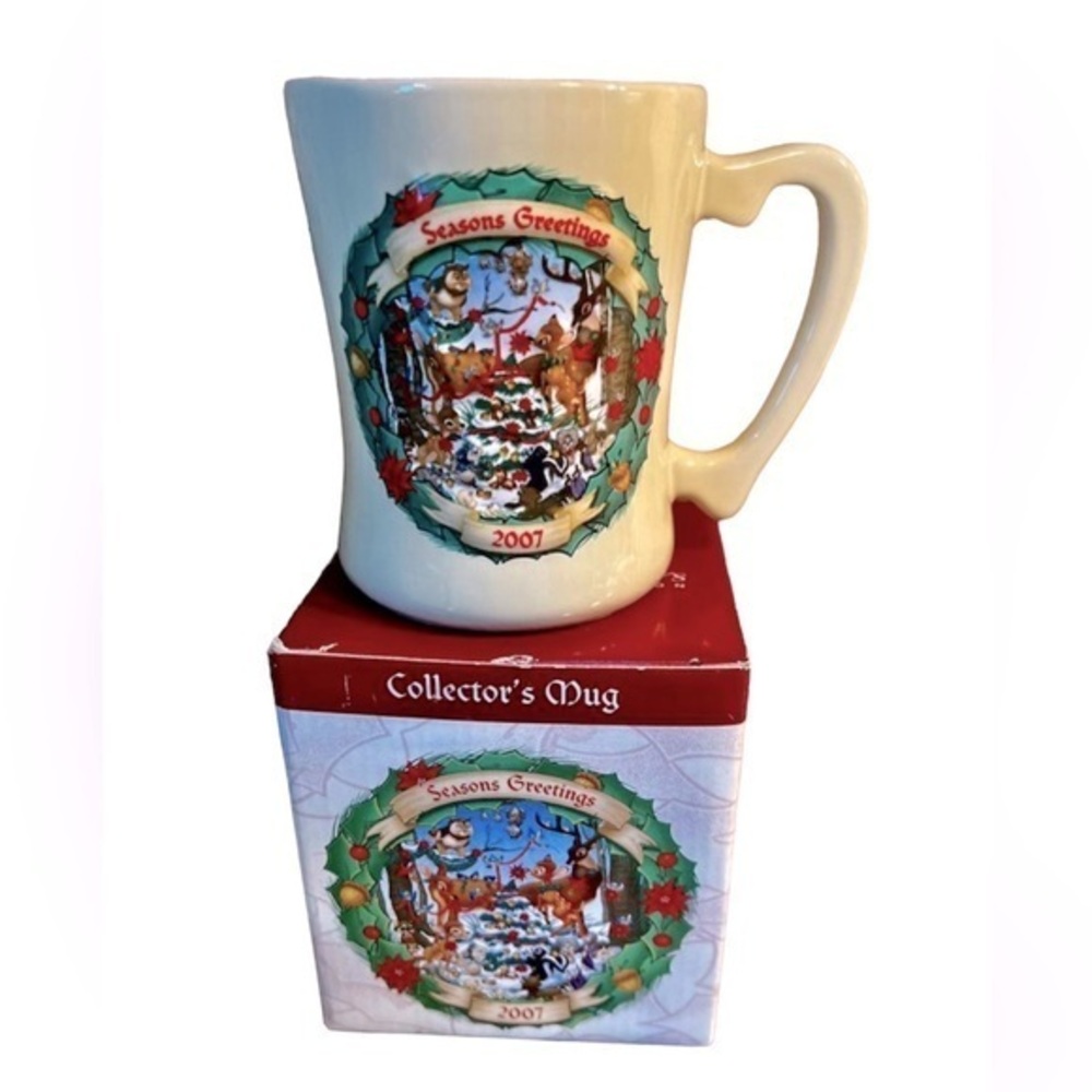 Disney Christmas Through the Years‎ Collection Bambi Coffee Mug 2007